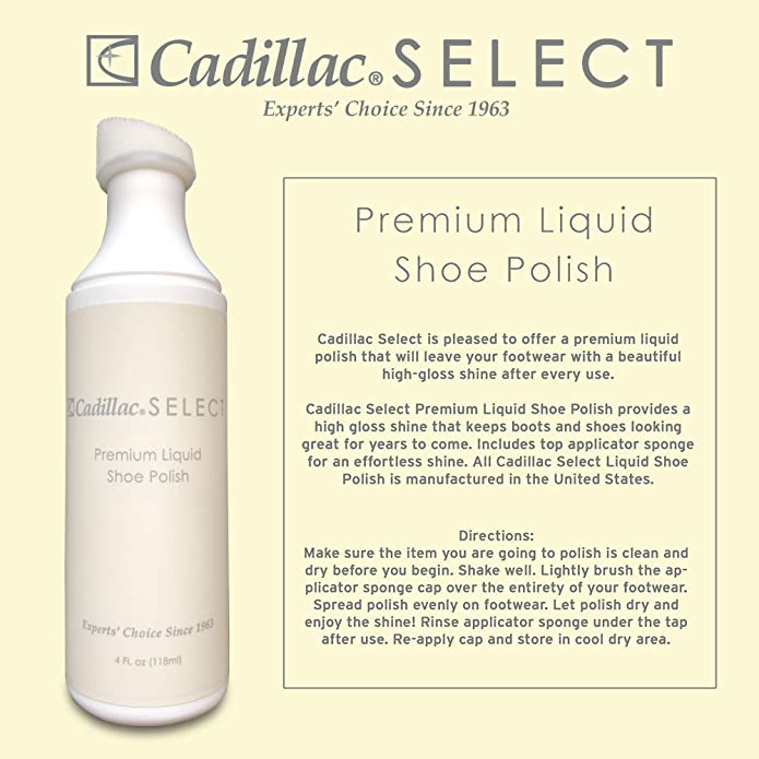 Liquid Shoe Polish – Cadillac Select Leather Care