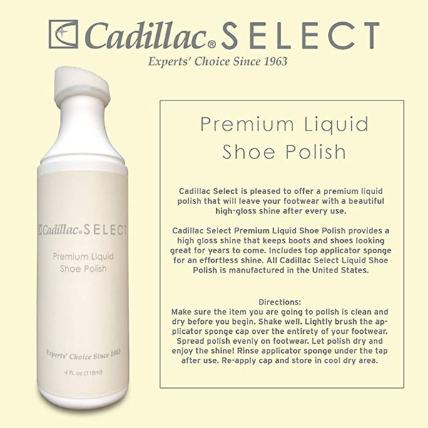 Liquid Shoe Polish – Cadillac Select Leather Care